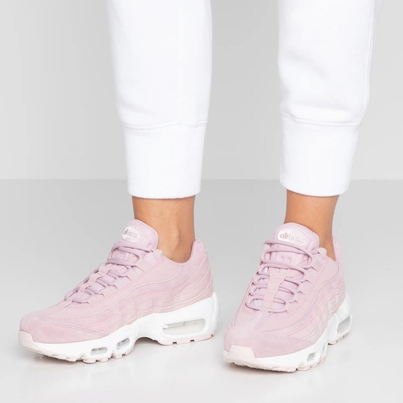 スニーカー Nike Air Max 95\"Plum Chalk (W)\" NIKE WMNS AIR MAX 95 BARELY ROSE/PLUM CHALK-SILVER LILAC